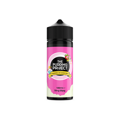 0mg Pudding Project E - liquid Shortfill 100ml (70VG/30PG) - THWC Ltd