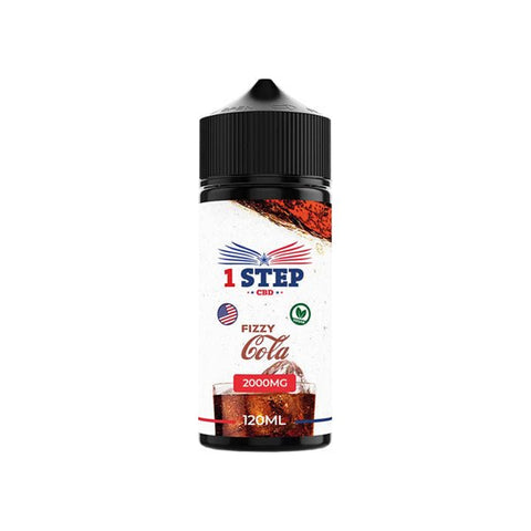 1 Step CBD 2000mg CBD E - liquid 120ml - THWC Ltd