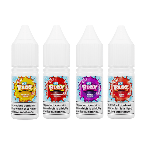 10mg Ice Blox 10ml Nic Salt (50VG / 50PG) - THWC Ltd