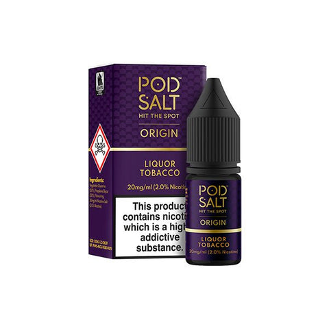 11mg Pod Salt Origins 10ml Nic Salt (50VG/50PG) - THWC Ltd