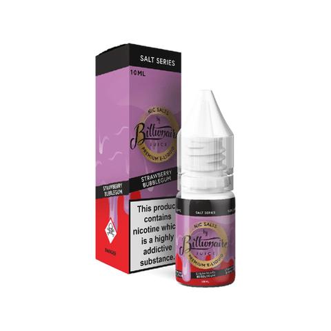 20mg Billionaire Juice Salt Series 10ml Nic Salts (50VG/50PG) - THWC Ltd