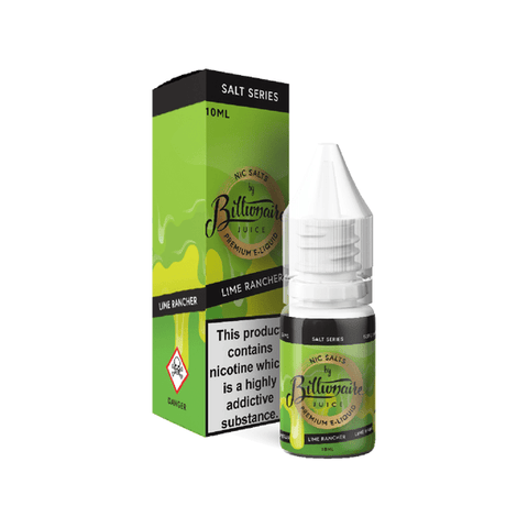 20mg Billionaire Juice Salt Series 10ml Nic Salts (50VG/50PG) - THWC Ltd