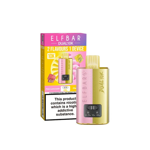 20mg Elf Bar Dual 10K Pod Vape Kit - THWC Ltd