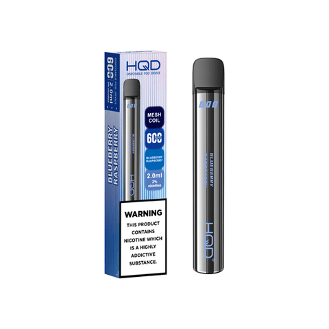 20mg HQD 600 Disposable Vape Device 600 Puffs - THWC Ltd
