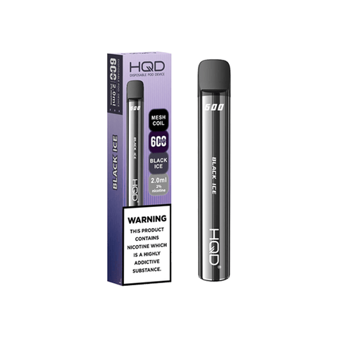 20mg HQD 600 Disposable Vape Device 600 Puffs - THWC Ltd