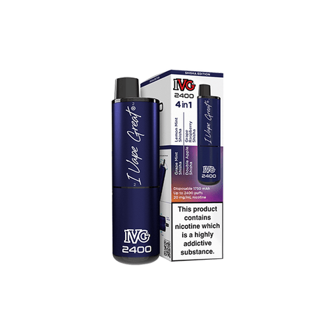 20mg I VG 2400 Disposable Vapes 2400 Puffs - 4 in 1 Multi - Edition - THWC Ltd