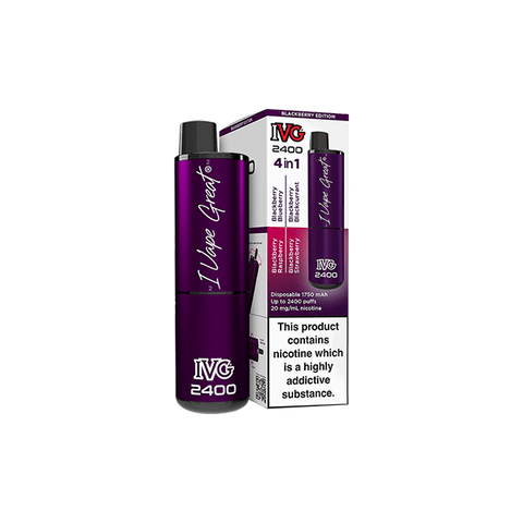 20mg I VG 2400 Disposable Vapes 2400 Puffs - 4 in 1 Multi - Edition - THWC Ltd