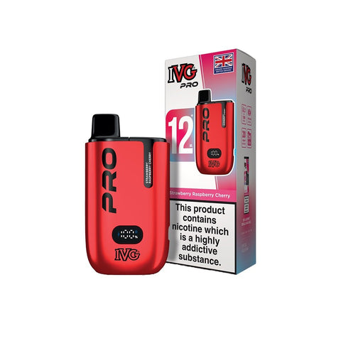 20mg I VG Pro 12 Prefilled Pod Vape Kit 10000 Puffs - THWC Ltd
