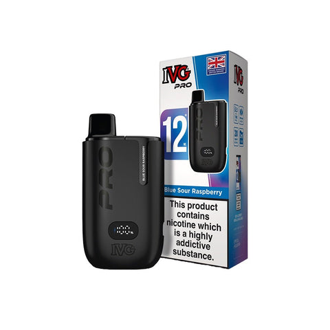 20mg I VG Pro 12 Prefilled Pod Vape Kit 10000 Puffs - THWC Ltd