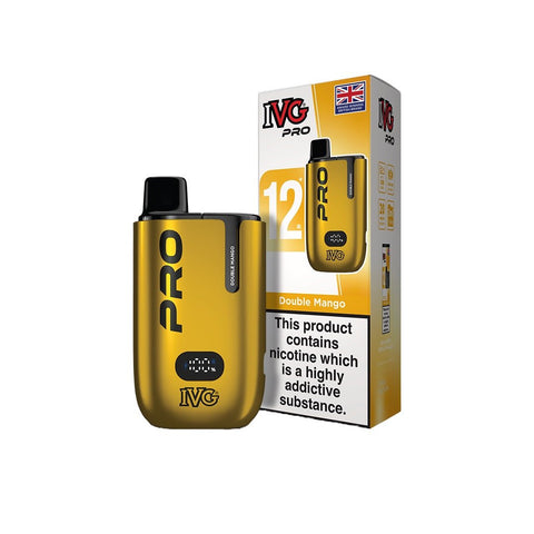 20mg I VG Pro 12 Prefilled Pod Vape Kit 10000 Puffs - THWC Ltd