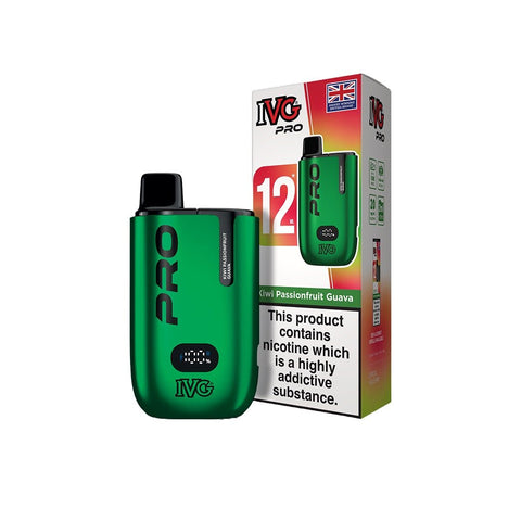 20mg I VG Pro 12 Prefilled Pod Vape Kit 10000 Puffs - THWC Ltd
