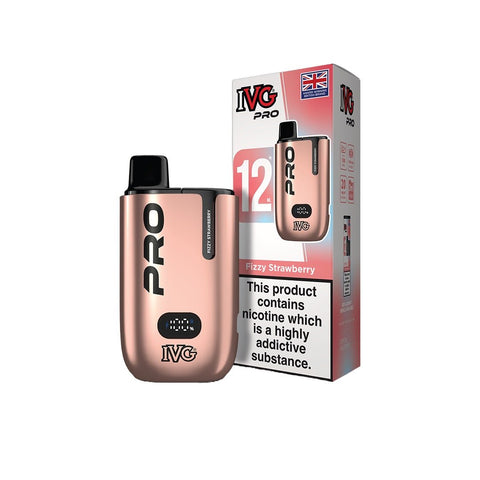 20mg I VG Pro 12 Prefilled Pod Vape Kit 10000 Puffs - THWC Ltd