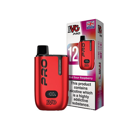 20mg I VG Pro 12 Prefilled Pod Vape Kit 10000 Puffs - THWC Ltd