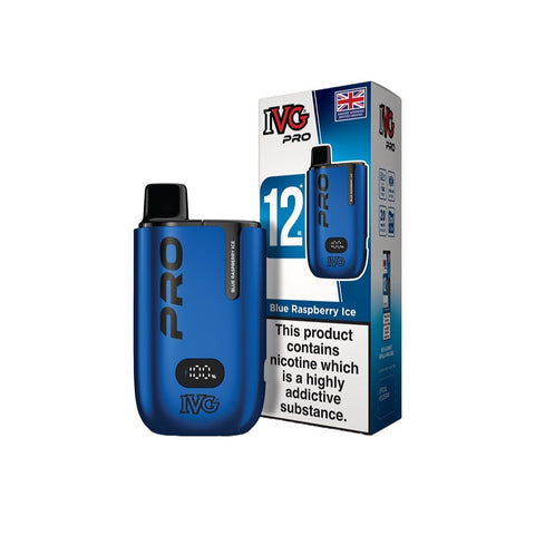 20mg I VG Pro 12 Prefilled Pod Vape Kit 10000 Puffs - THWC Ltd