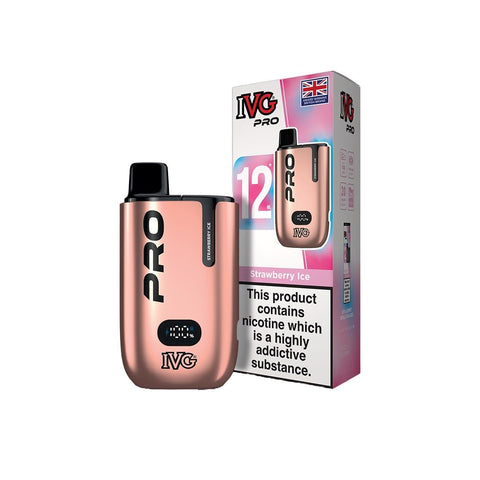 20mg I VG Pro 12 Prefilled Pod Vape Kit 10000 Puffs - THWC Ltd