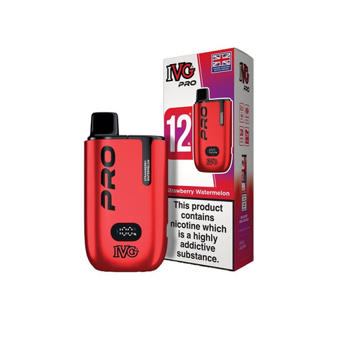 20mg I VG Pro 12 Prefilled Pod Vape Kit 10000 Puffs - THWC Ltd