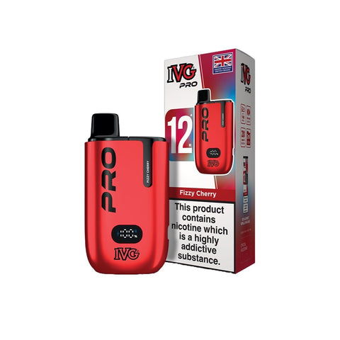 20mg I VG Pro 12 Prefilled Pod Vape Kit 10000 Puffs - THWC Ltd