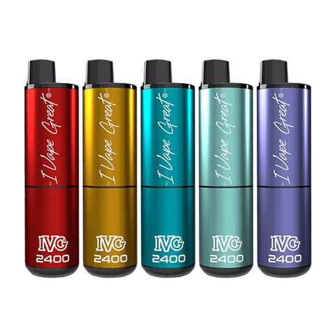 20mg IVG 2400 Disposable Vapes 2400 Puffs - THWC Ltd