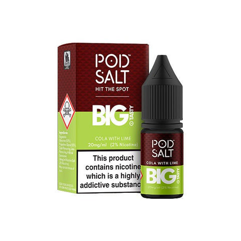 20mg Pod Salt Fusions 10ml Nic Salt (50VG/50PG) - THWC Ltd