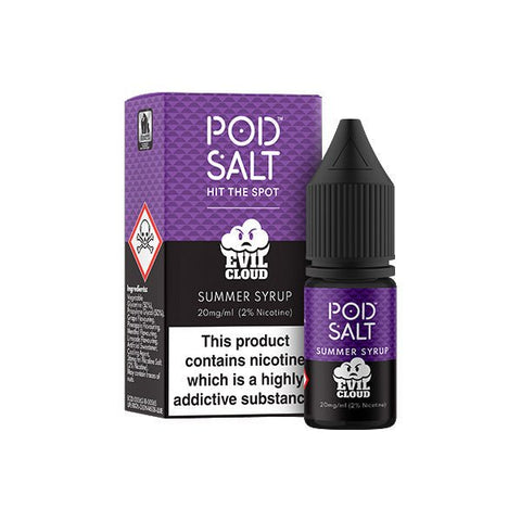 20mg Pod Salt Fusions 10ml Nic Salt (50VG/50PG) - THWC Ltd
