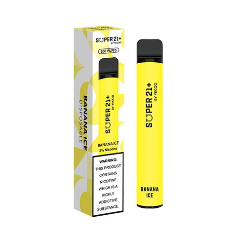 20mg Super21+ By Yecoo Disposable Vape Device 600 Puffs - THWC Ltd