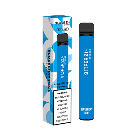 20mg Super21+ By Yecoo Disposable Vape Device 600 Puffs - THWC Ltd