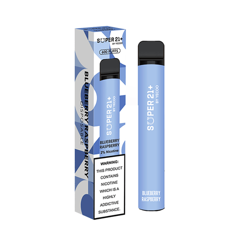 20mg Super21+ By Yecoo Disposable Vape Device 600 Puffs - THWC Ltd