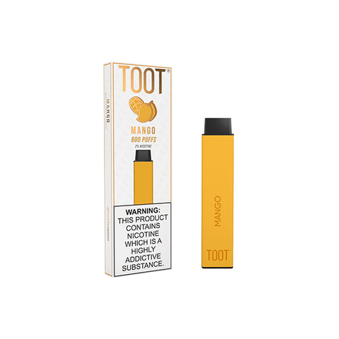 20mg TOOT Bar Disposable Vape Device 600 Puffs - THWC Ltd