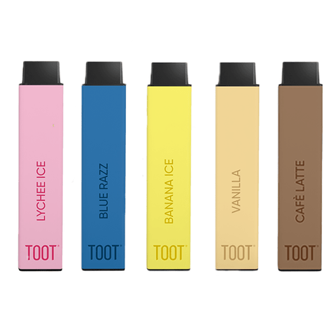 20mg TOOT Bar Disposable Vape Device 600 Puffs - THWC Ltd