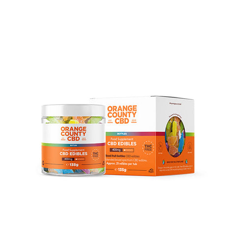 Orange County CBD 400mg Gummy Cubes