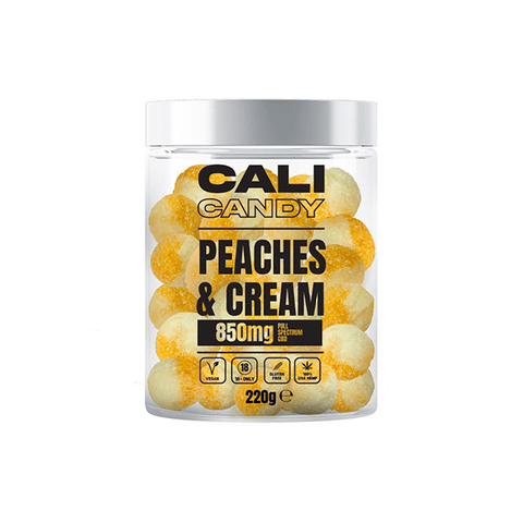 CALI CANDY 850mg Full Spectrum CBD Vegan Sweets (Small) - 10 Flavours - THWC Ltd