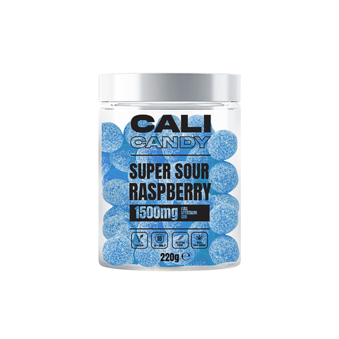 CALI CANDY MAX 1500mg Full Spectrum CBD Vegan Sweets - 10 Flavours - THWC Ltd