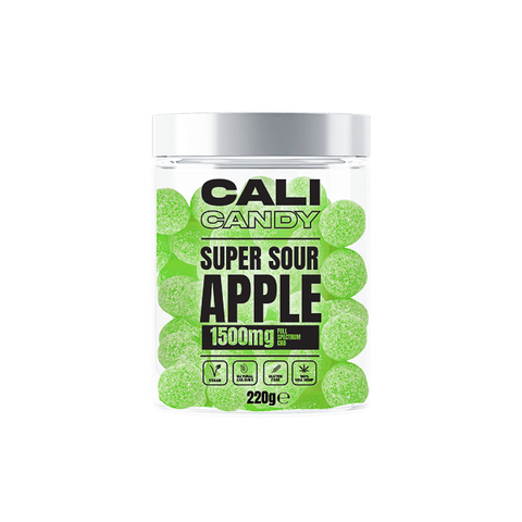 CALI CANDY MAX 1500mg Full Spectrum CBD Vegan Sweets - 10 Flavours - THWC Ltd
