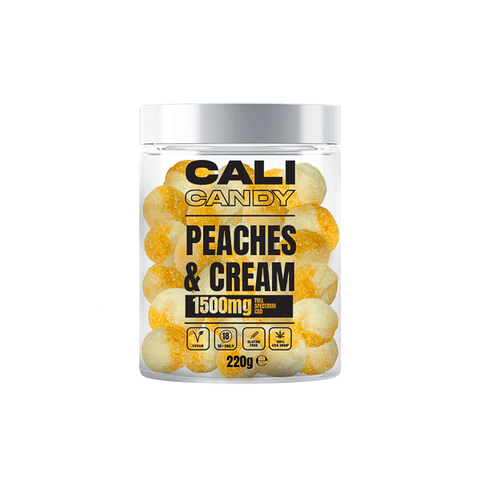 CALI CANDY MAX 1500mg Full Spectrum CBD Vegan Sweets - 10 Flavours - THWC Ltd