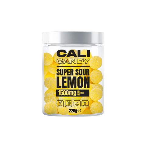 CALI CANDY MAX 1500mg Full Spectrum CBD Vegan Sweets - 10 Flavours - THWC Ltd