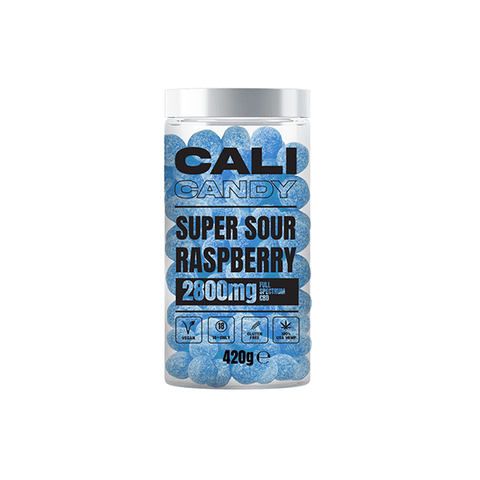 CALI CANDY MAX 2800mg Full Spectrum CBD Vegan Sweets - 10 Flavours - THWC Ltd