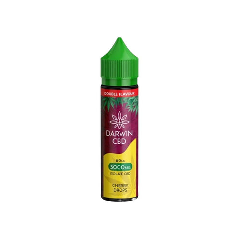 Darwin 3000mg CBD Isolate E - Liquid 60ml - THWC Ltd