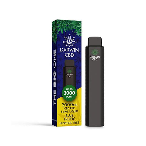 Darwin The Big One 2000mg CBD Disposable Vape Device 3000 Puffs - THWC Ltd