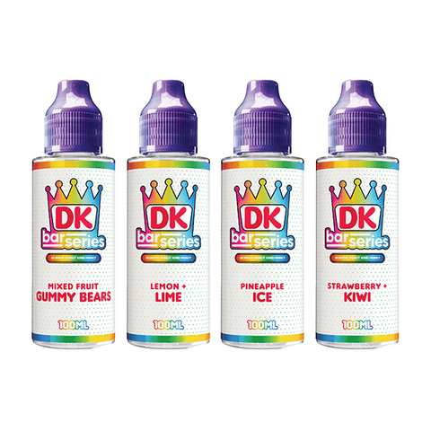 DK Bar Series 100ml Shortfill E - liquid 0mg (50VG/50PG) - THWC Ltd