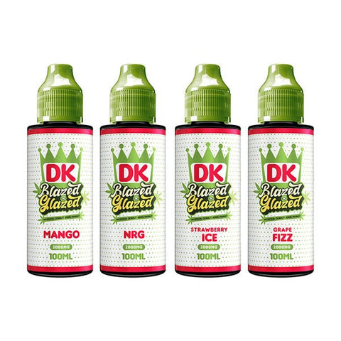 DK Blazed N Glazed 2000mg CBD E - liquid 120ml (50VG/50PG) - THWC Ltd