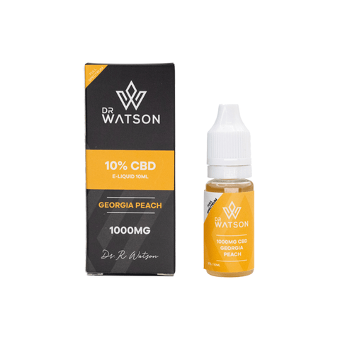 Dr Watson 1000mg Full Spectrum CBD E - liquid 10ml (BUY 1 GET 1 FREE) - THWC Ltd