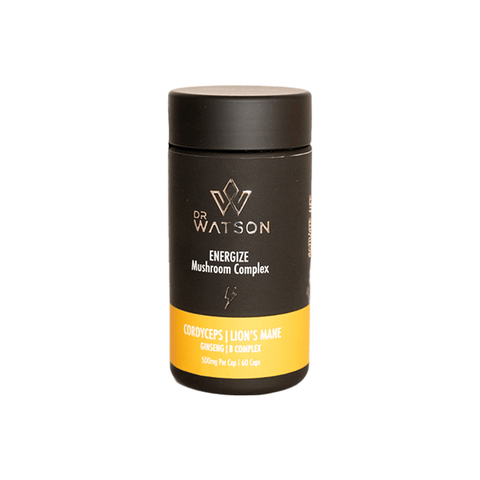 Dr Watson Energise Mushroom Complex - 60 Caps - THWC Ltd