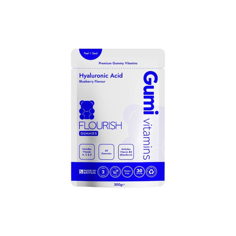 Gumi Vitamins Flourish Hyaluronic Acid Gummies - 60 Gummies - THWC Ltd