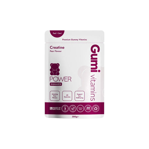 Gumi Vitamins Power Creatine Gummies - 60 Gummies - THWC Ltd
