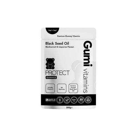 Gumi Vitamins Protect Black Seed Oil Gummies - 60 Gummies - THWC Ltd