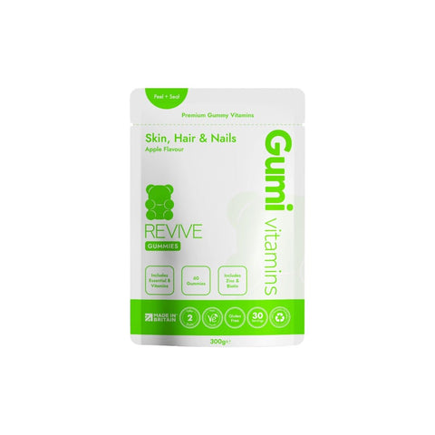 Gumi Vitamins Revive Skin Hair & Nails Gummies - 60 Gummies - THWC Ltd