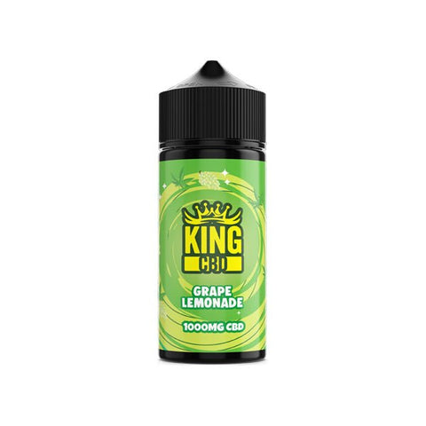 King CBD 1000mg CBD E - liquid 120ml - THWC Ltd