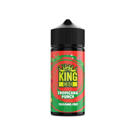 King CBD 1000mg CBD E - liquid 120ml - THWC Ltd
