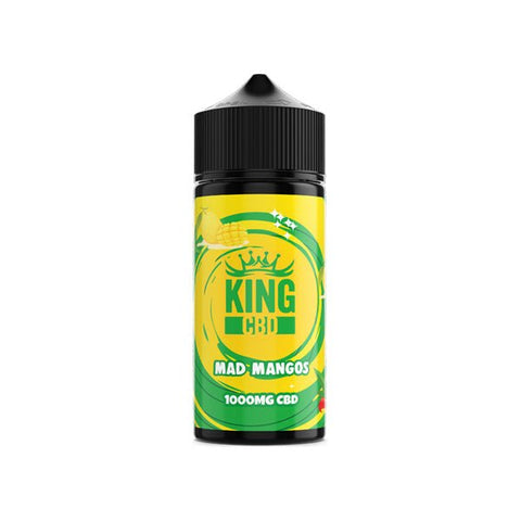 King CBD 1000mg CBD E - liquid 120ml - THWC Ltd