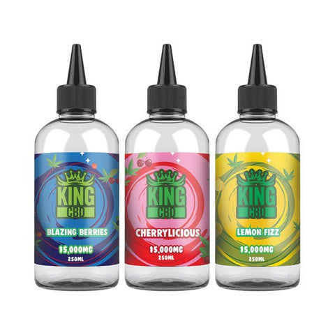 King CBD 15,000mg CBD E - liquid 250ml - THWC Ltd